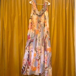 Electra Lang Floral Maxi Dress